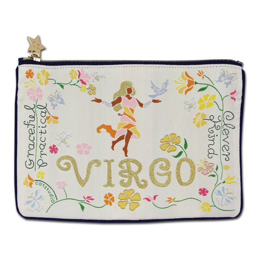 Virgo Astrology Zip Pouch