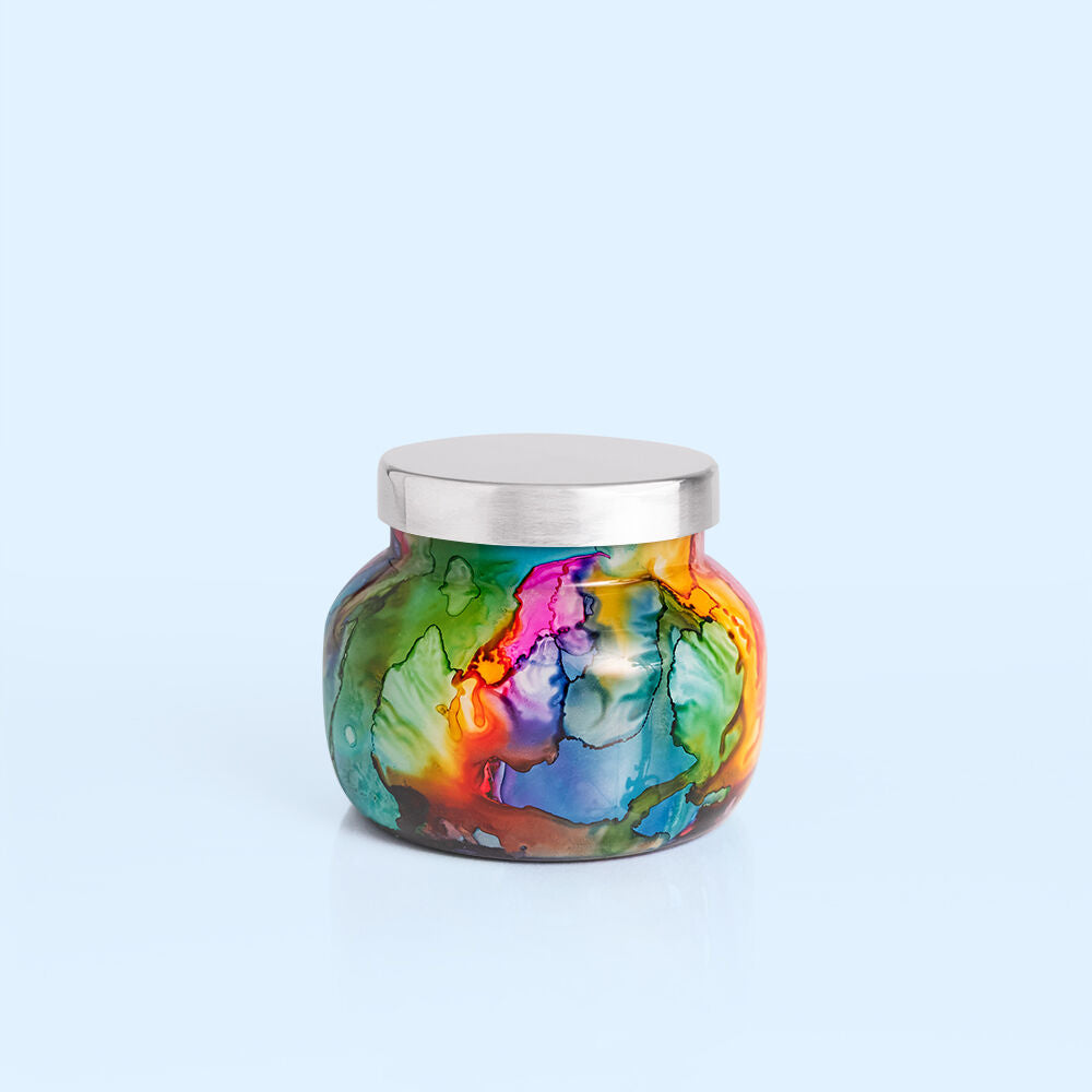 Volcano Petite Rainbow Watercolor Jar, 8 Oz