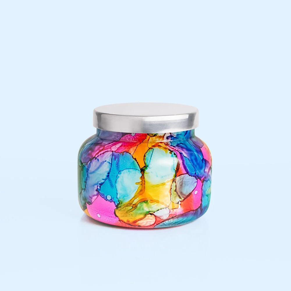 Volcano Signature Rainbow Watercolor Jar, 19 Oz