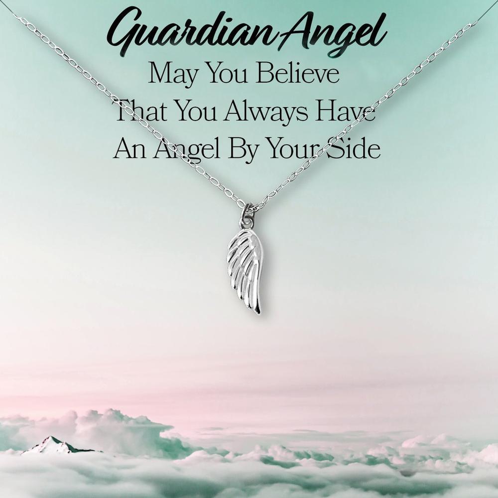 Guardian Angel Necklace - The Silver Dahlia