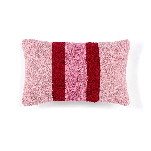 Celebration Pink Stripe Pillow