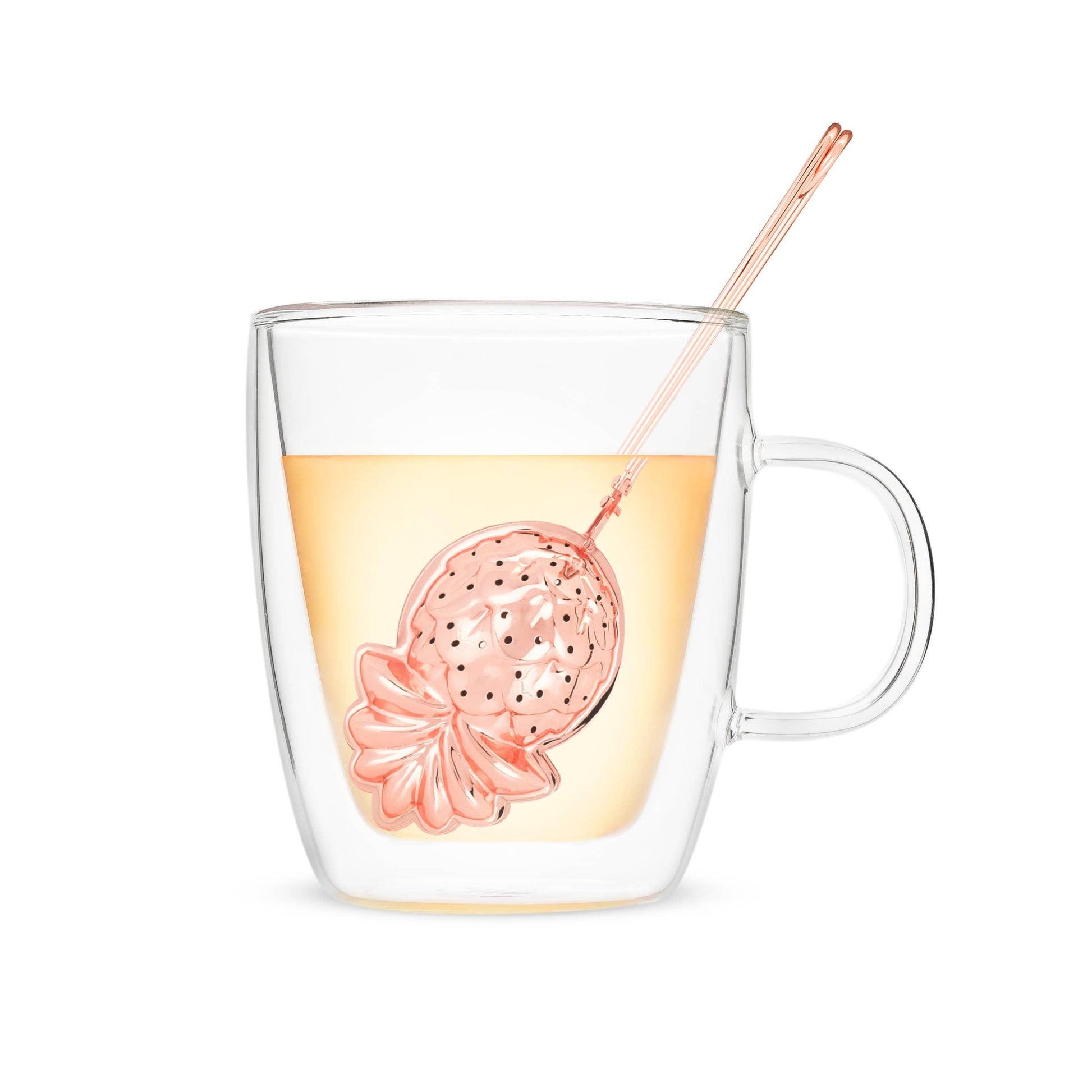 Rose Gold Pineapple Tea Infuser - The Silver Dahlia