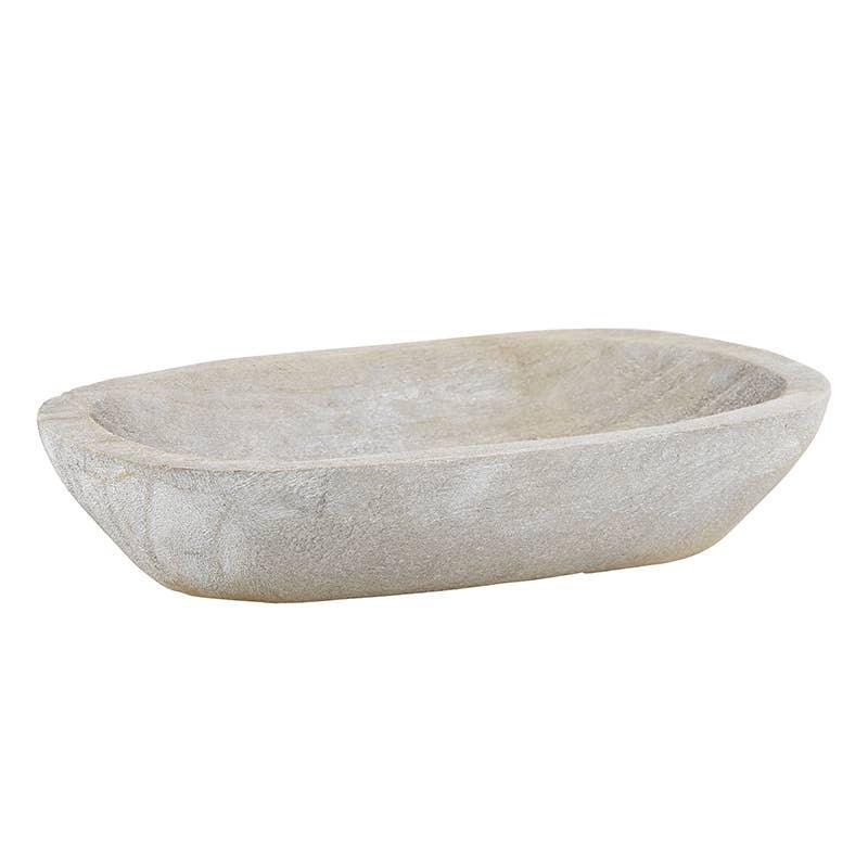 Small Dough Bowl - Grey - The Silver Dahlia