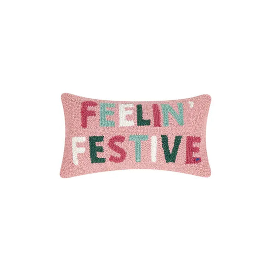 Feelin Festive Hook Pillow