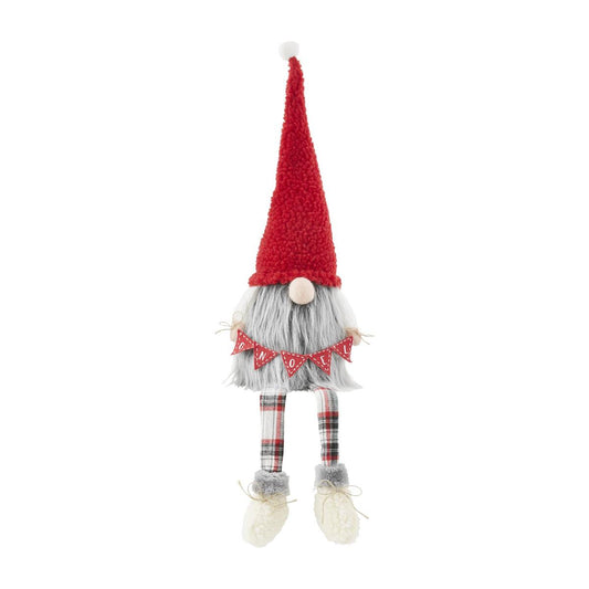 Santa Dangle Leg Gnome