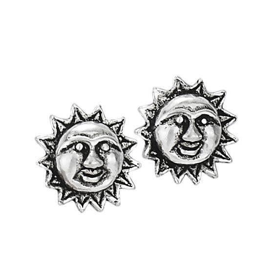 Shine Down On Me Sterling Silver Studs - The Silver Dahlia
