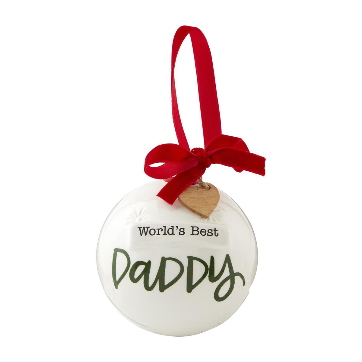 Daddy Round Ornament