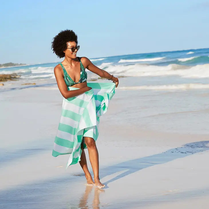 Quick Dry Beach Towels - Sand Free - The Silver Dahlia