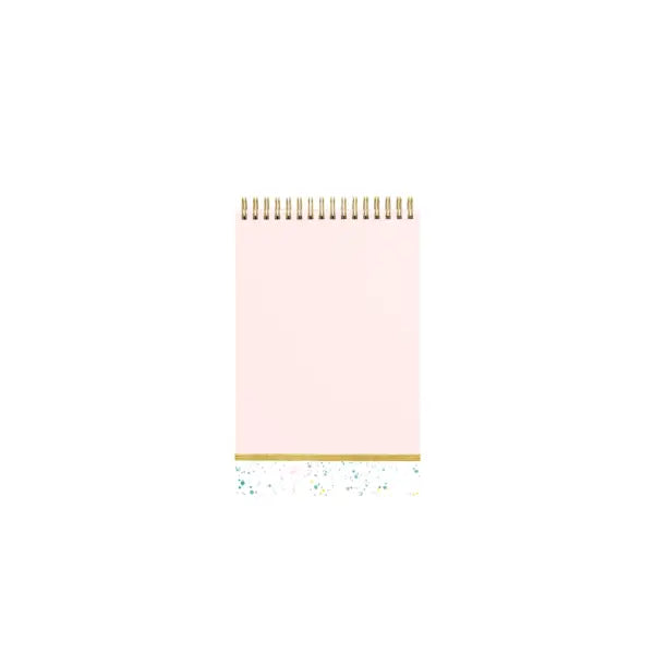 Pink Splatter Taskpad - The Silver Dahlia