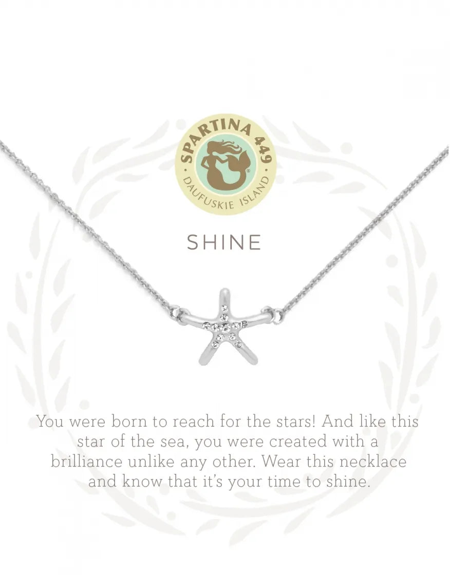 Sea La Vie Necklace 18" Shine - The Silver Dahlia