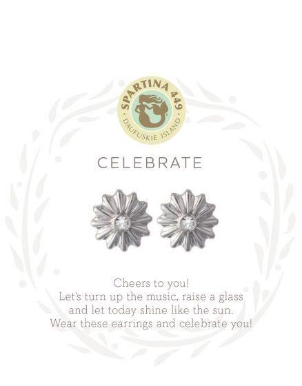 Celebrate Earrings - The Silver Dahlia