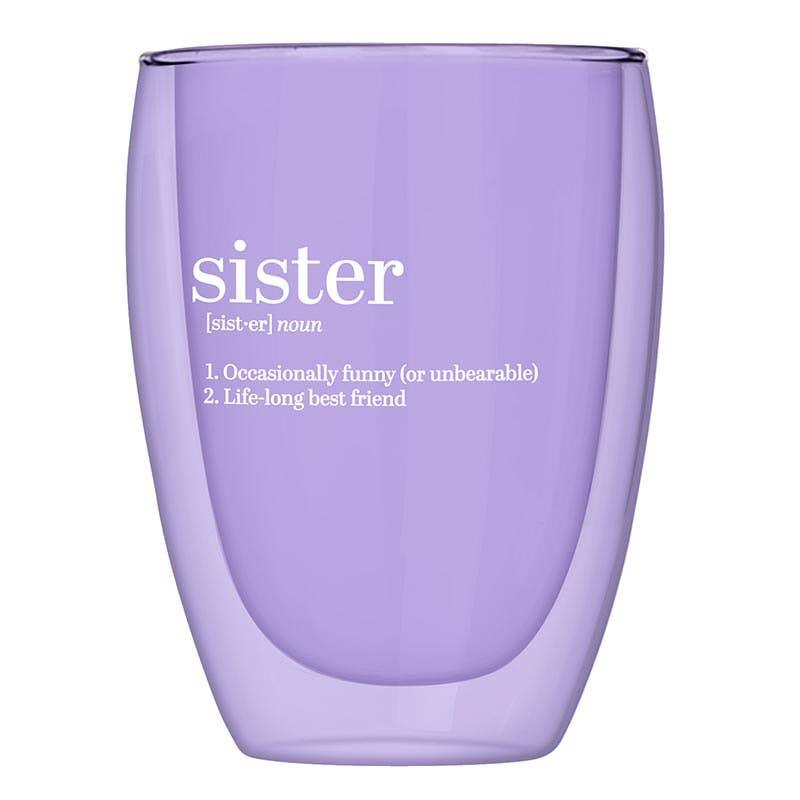 DW Stmls Glass - Sister - The Silver Dahlia