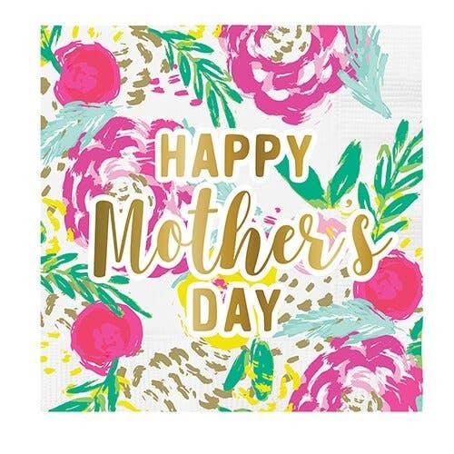 Happy Mother's Day Napkins 20 Count - The Silver Dahlia