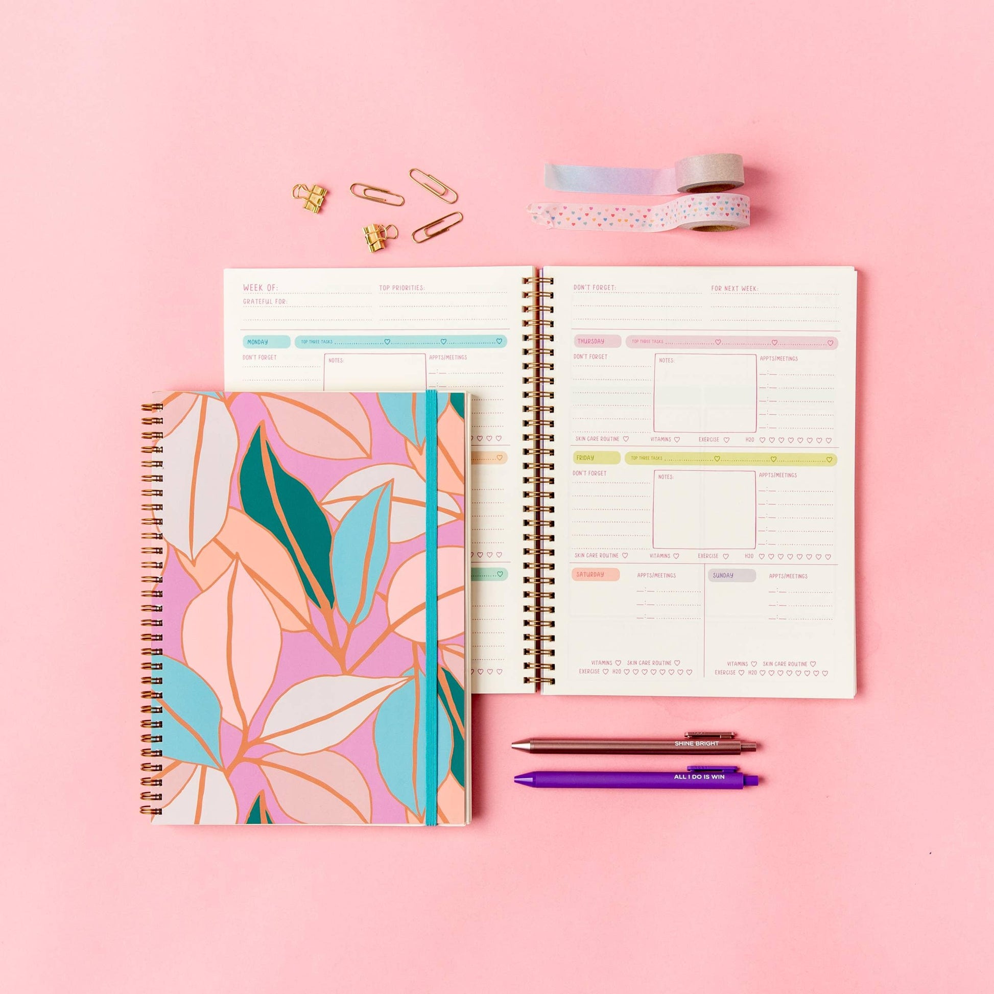 Perpetual Planner - Goal Getter Lite - The Silver Dahlia