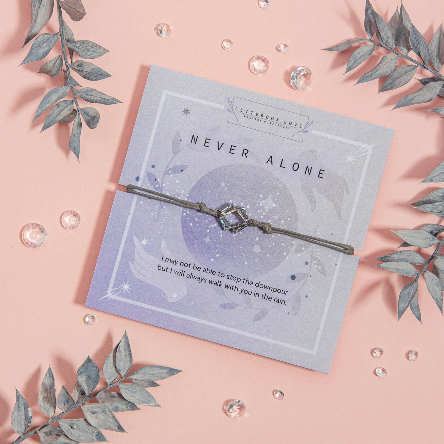 Never Alone Bracelet - The Silver Dahlia