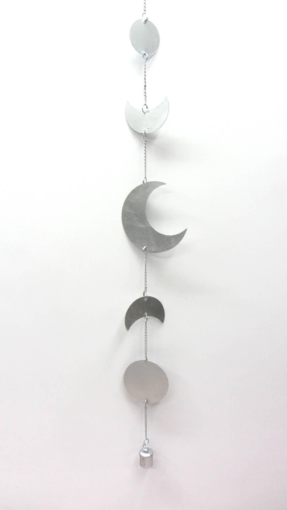Moon Phase Chime Silver - The Silver Dahlia