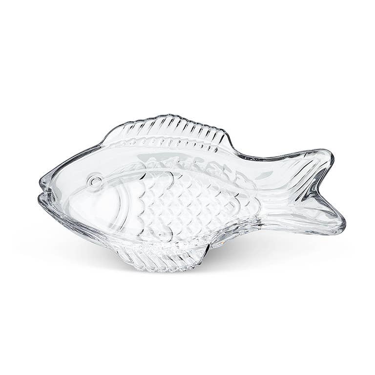 Sm Swimming Fish Dish-7.5"L