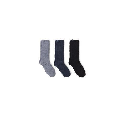 Cozychic 3 Pair Sock Set Black
