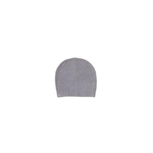 Cozy Chic Pinched Stripe Beanie Pewter