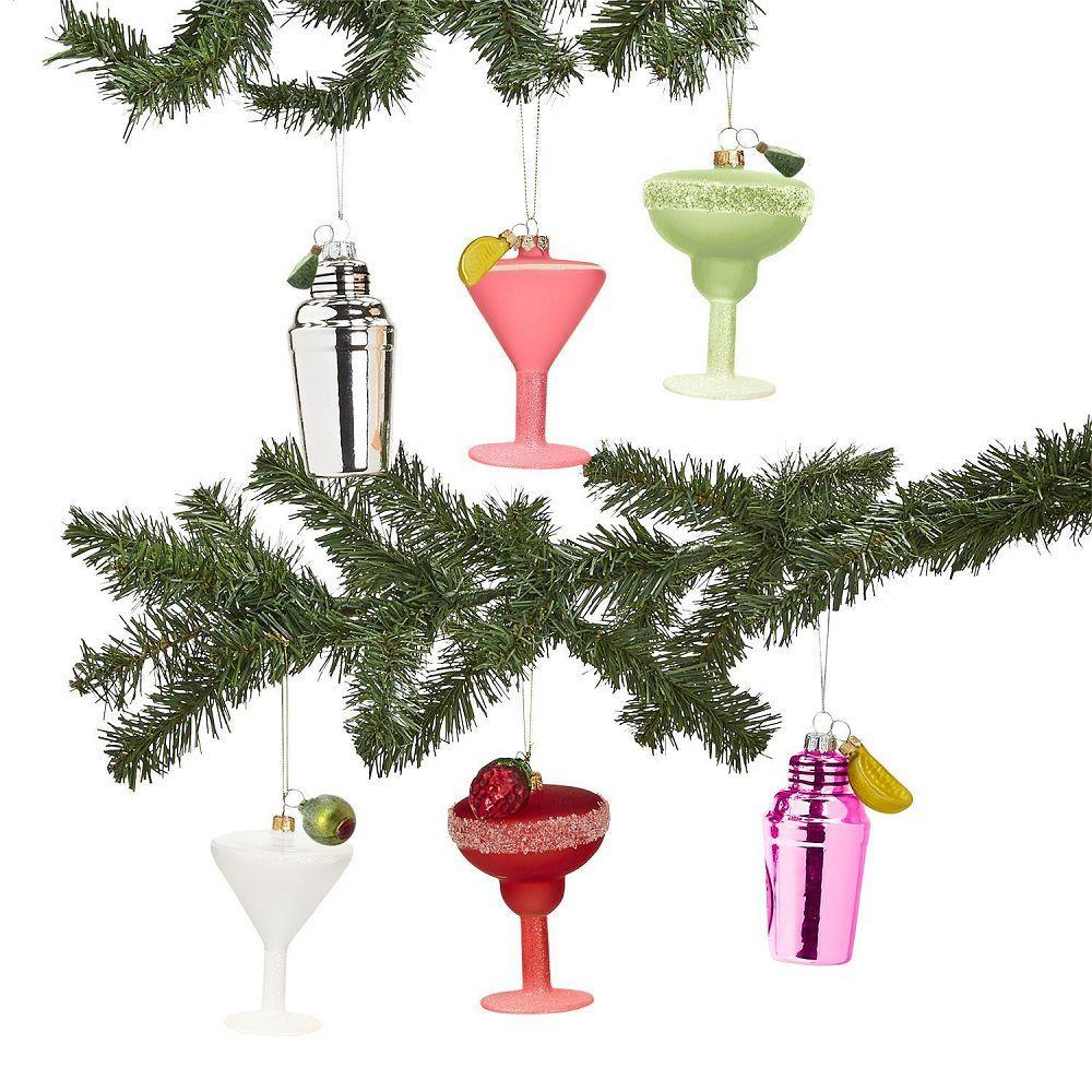 Cocktail Hour 24 Pc Ornament wi