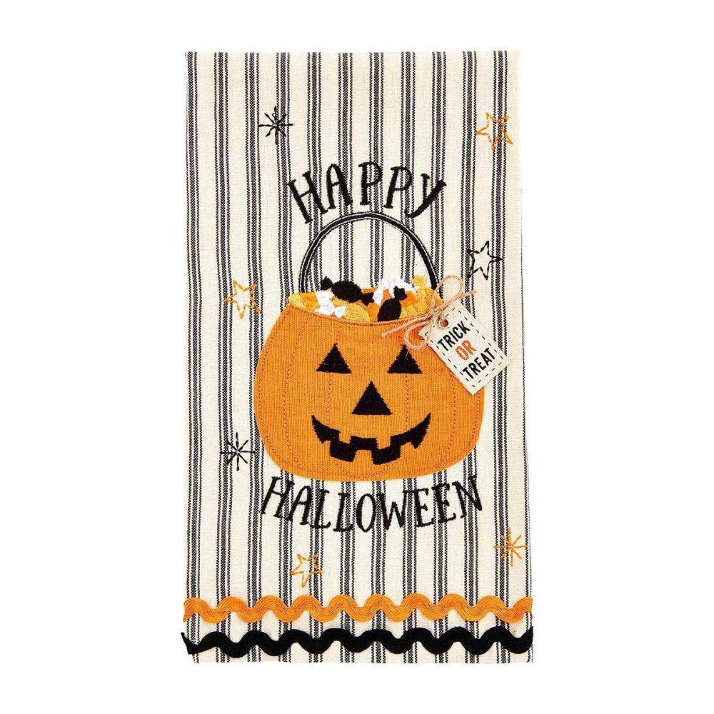 Str Applique Halloween Towels - The Silver Dahlia