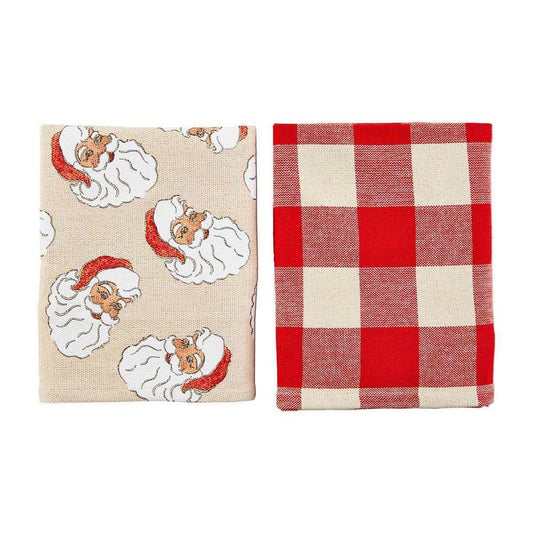 Santa Xmas Towel Set - The Silver Dahlia