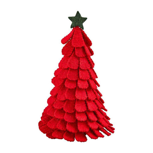 Md Farm Xmas Felt Tree Sitters - The Silver Dahlia