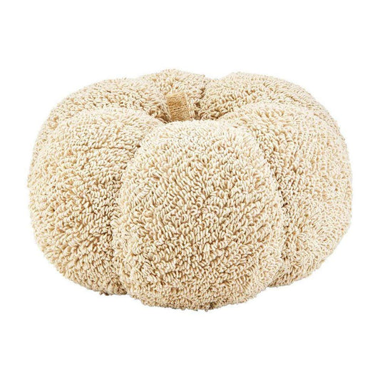 Lg Tufting Pumpkin Sitter - The Silver Dahlia