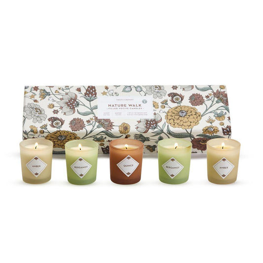 Nature Walk Set of 5 Scented Candles