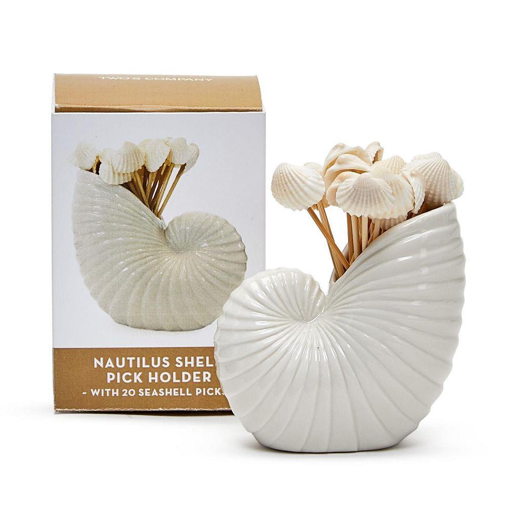 Nautilus Shell with 20 Seashell