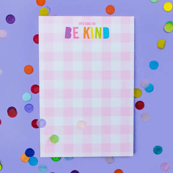 It's Cool to be Kind 4x6 Notepad - The Silver Dahlia