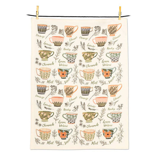 Tea Garden Tea Towel