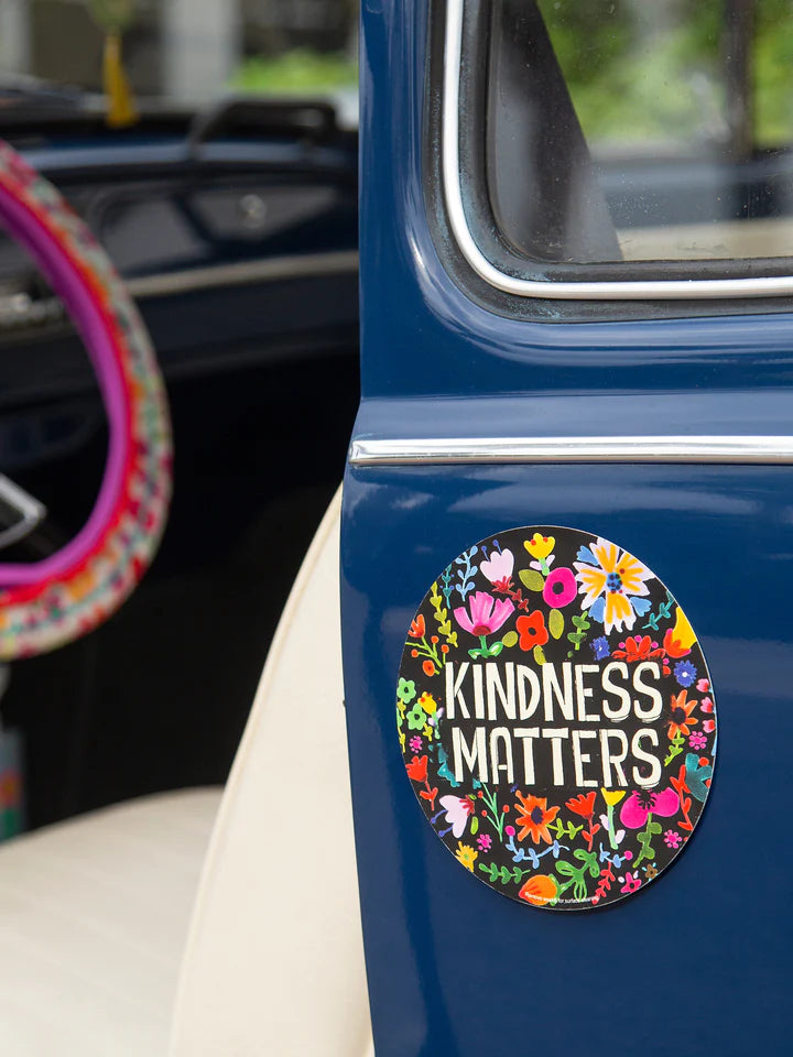 Car Magnet Kindness Matters - The Silver Dahlia