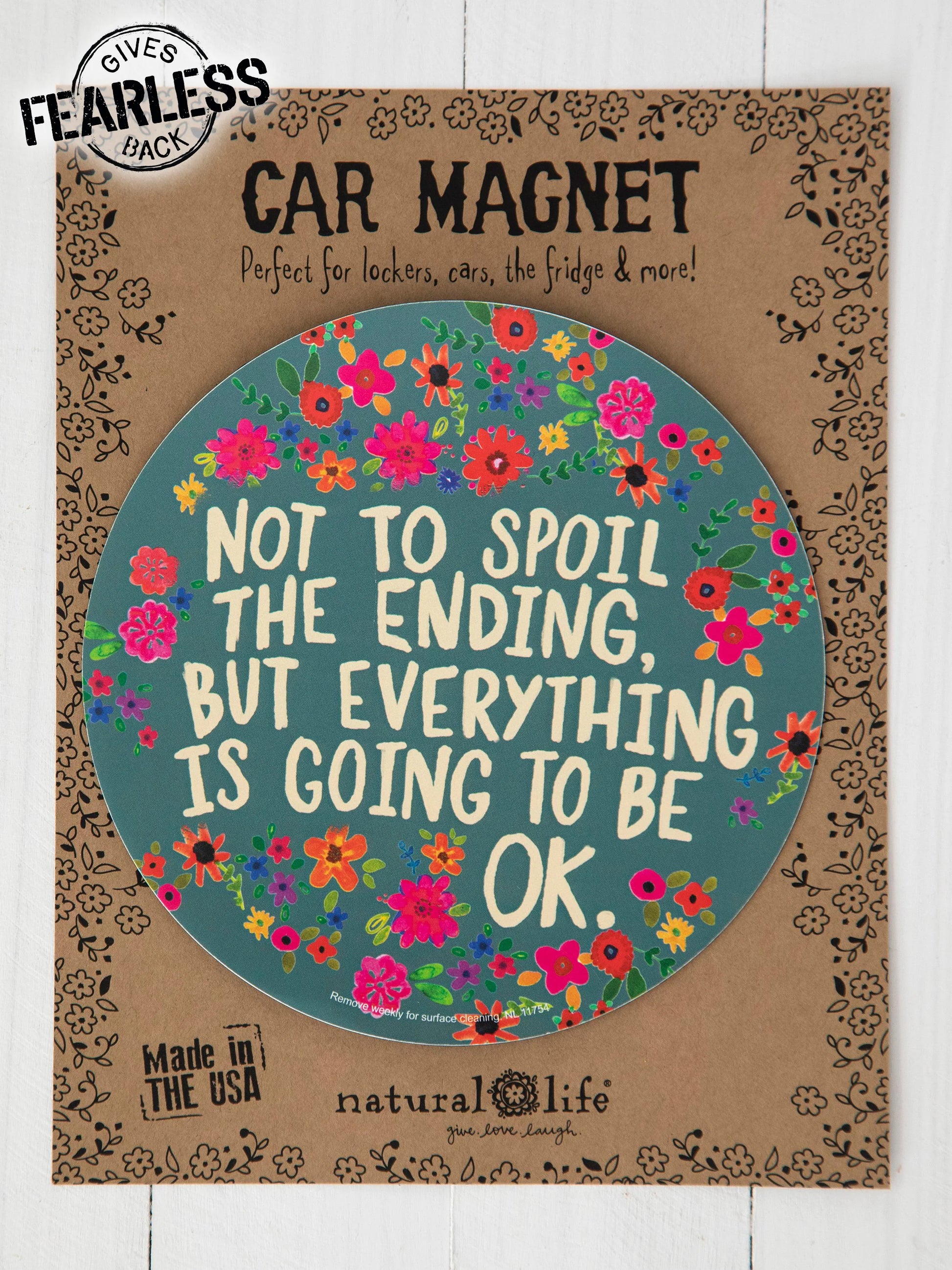 Car Magnet Not To Spoil Ending - The Silver Dahlia