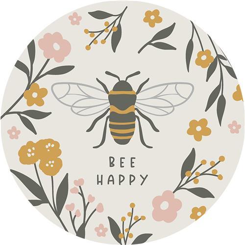 Happy Magnet Bee Happy - The Silver Dahlia