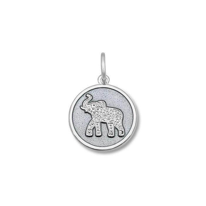 Elephant Pendant, Pewter - The Silver Dahlia