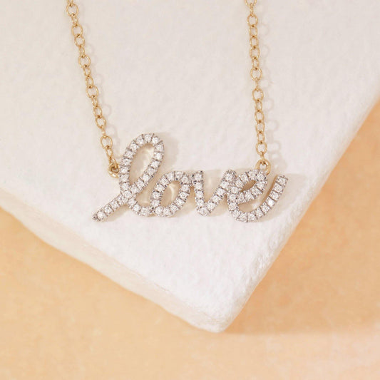 Love Is Love Necklace - The Silver Dahlia