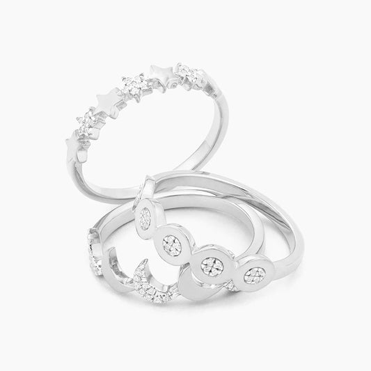 You Are My Universe Ring - The Silver Dahlia