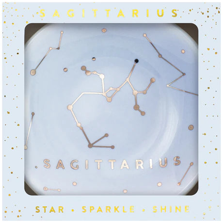 Zodiac Dish-Sagittarius - The Silver Dahlia