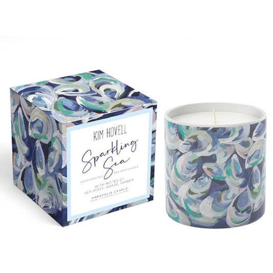 Kim Hovell Collection - Sparkling Sea Boxed Candle