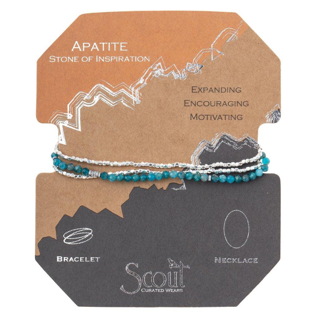 Scout Delicate Stone Wrap - The Silver Dahlia