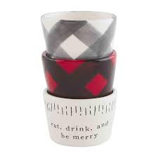 Eat Drink Lodge Ramekin Set