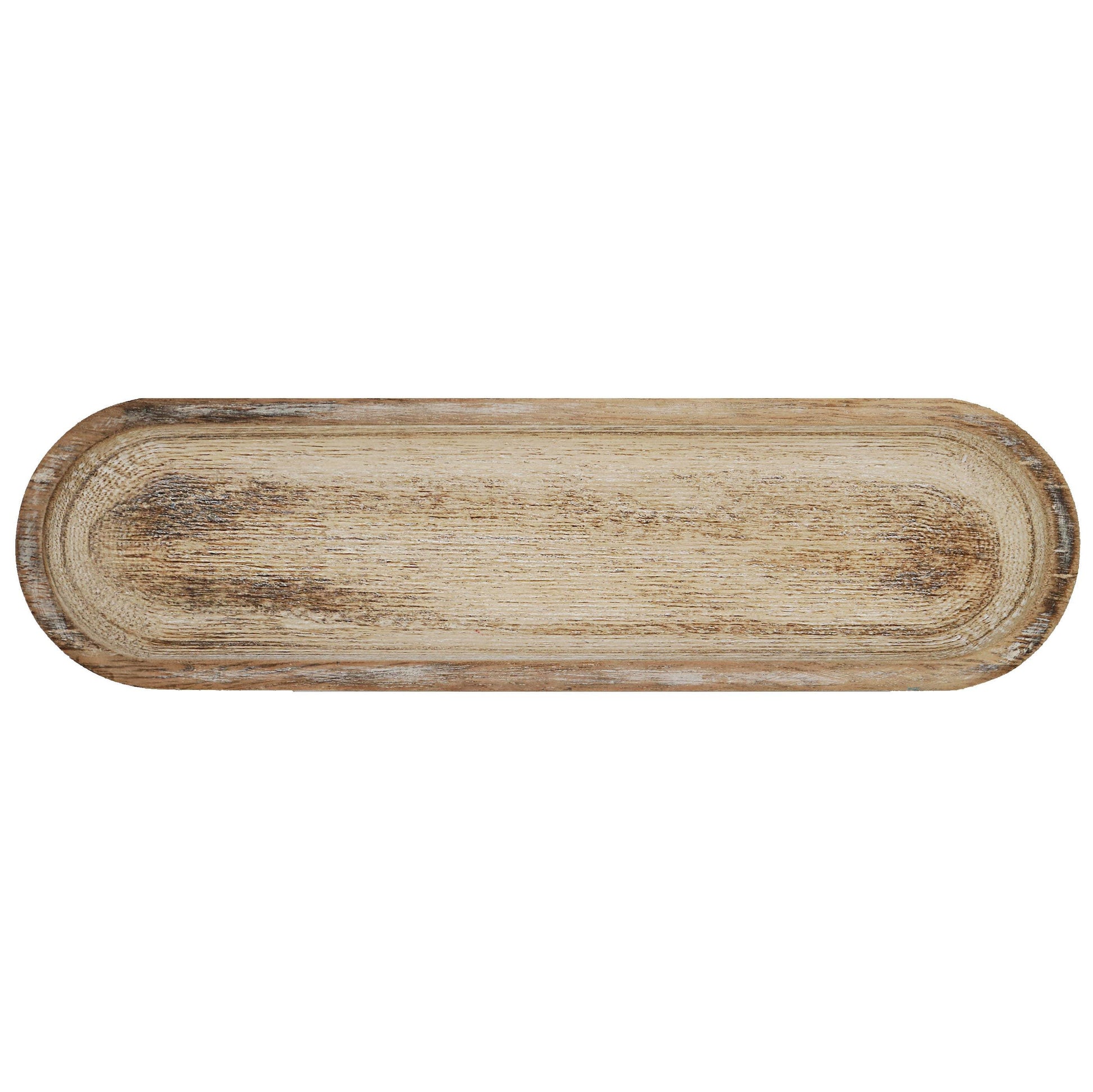 Large Wood Tray - Rustic - 14x4 - The Silver Dahlia