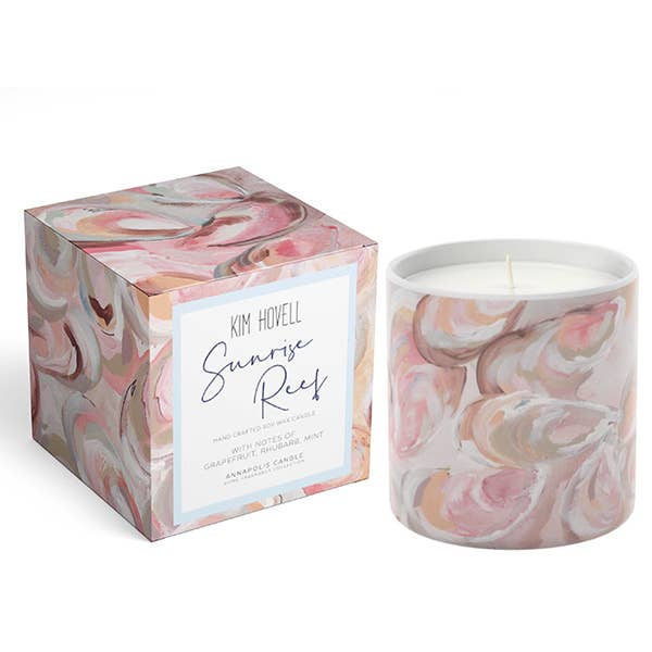 Kim Hovell Collection - Sunrise Reef Boxed Candle
