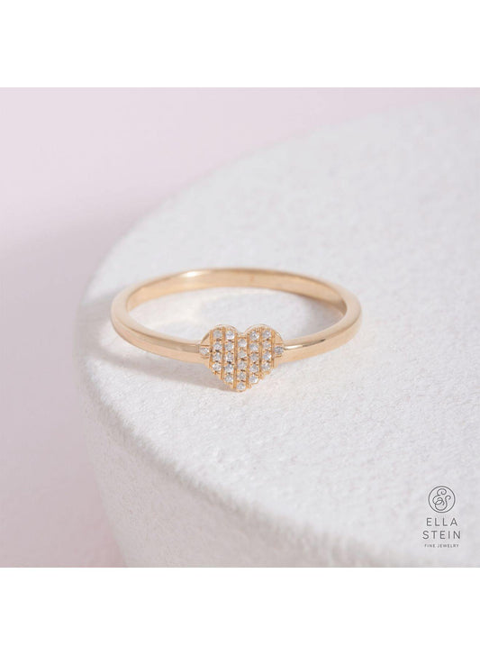 All Heart Ring - The Silver Dahlia