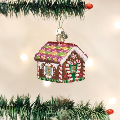 Gingerbread House Ornament - The Silver Dahlia