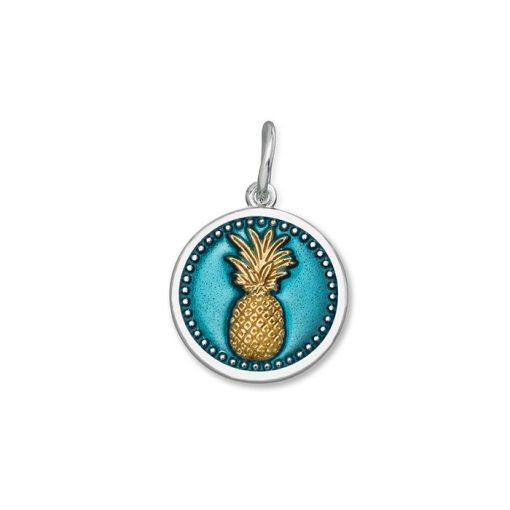 Pineapple 19mm Teal - The Silver Dahlia