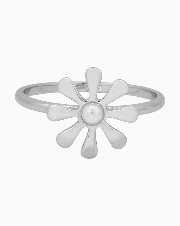 Flower Power Ring - The Silver Dahlia