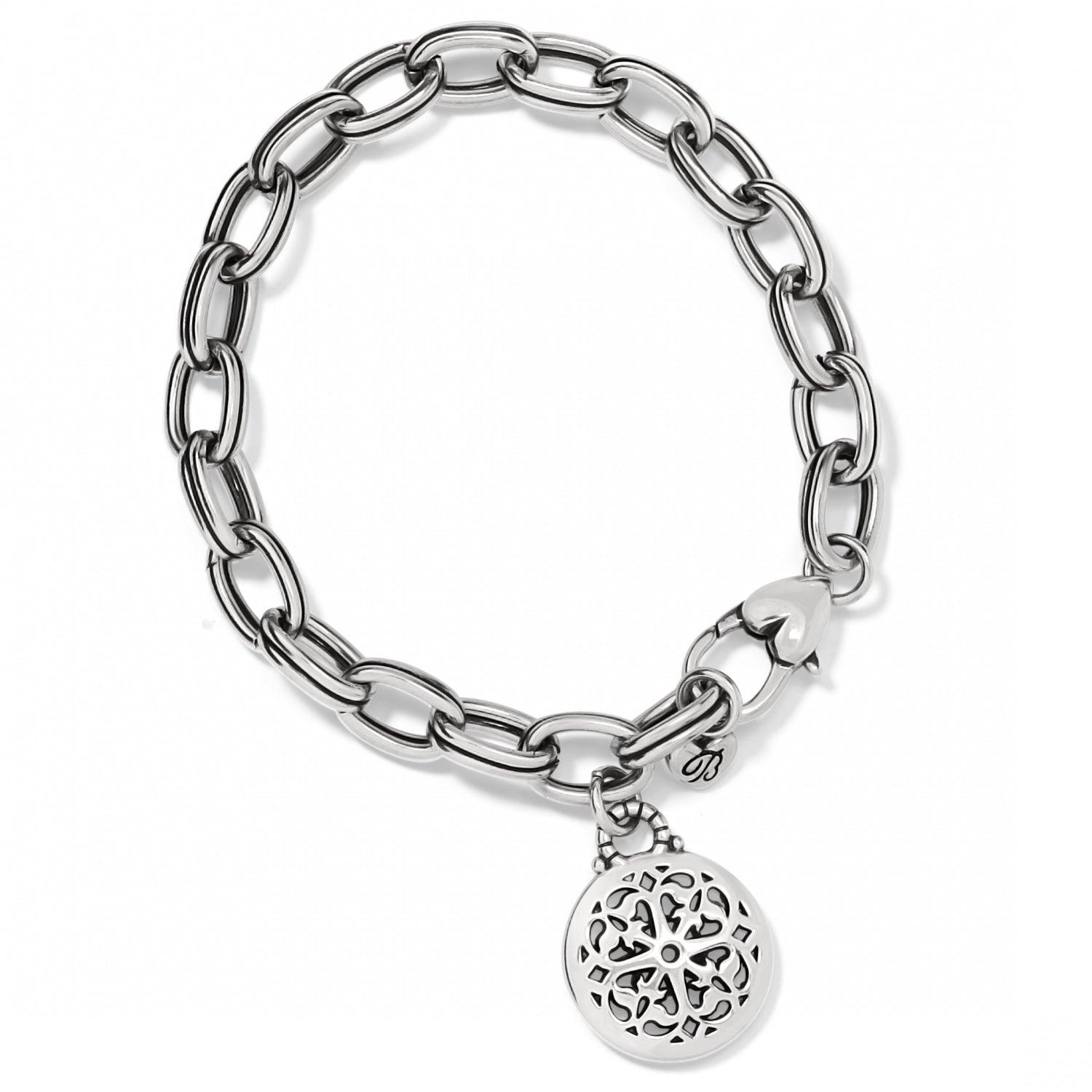 Ferrara Link Bracelet - The Silver Dahlia