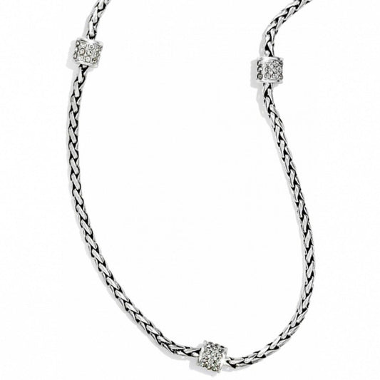 Meridian Petite Long Necklace - The Silver Dahlia